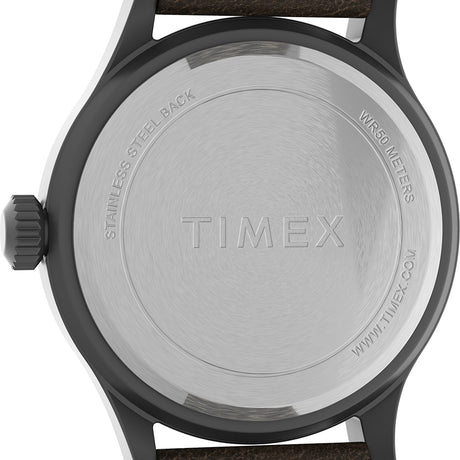 Timex Expedition® Scout™ - Khaki Dial - Brown Leather Strap - TW4B23100JV
