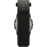 Timex Kid's Digital 35mm Watch - Green Camo w/Fastwrap Strap - TW7C77500XY