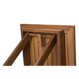 Whitecap Folding Slat Table - Teak - 63058