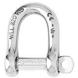 Wichard Not Self-Locking D Shackle - 14mm Diameter - 9/16" - 1207