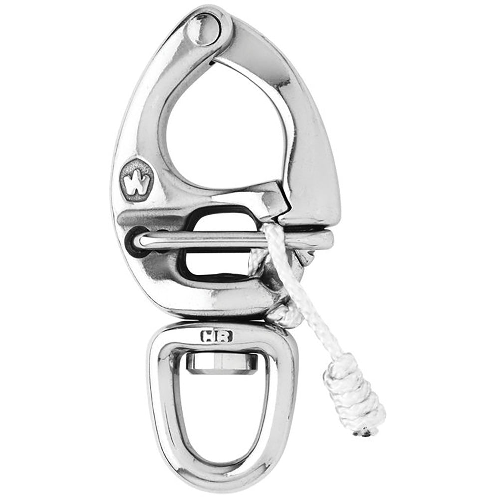 Wichard HR Quick Release Snap Shackle With Swivel Eye - 130mm Length - 5-1/8" - 2677