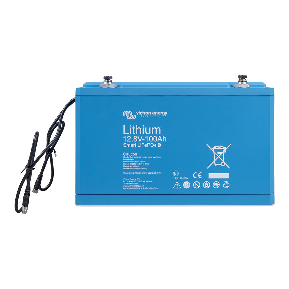 Victron Lithium Battery 12VDC - 100AH - Smart LifePO4 - BAT512110610