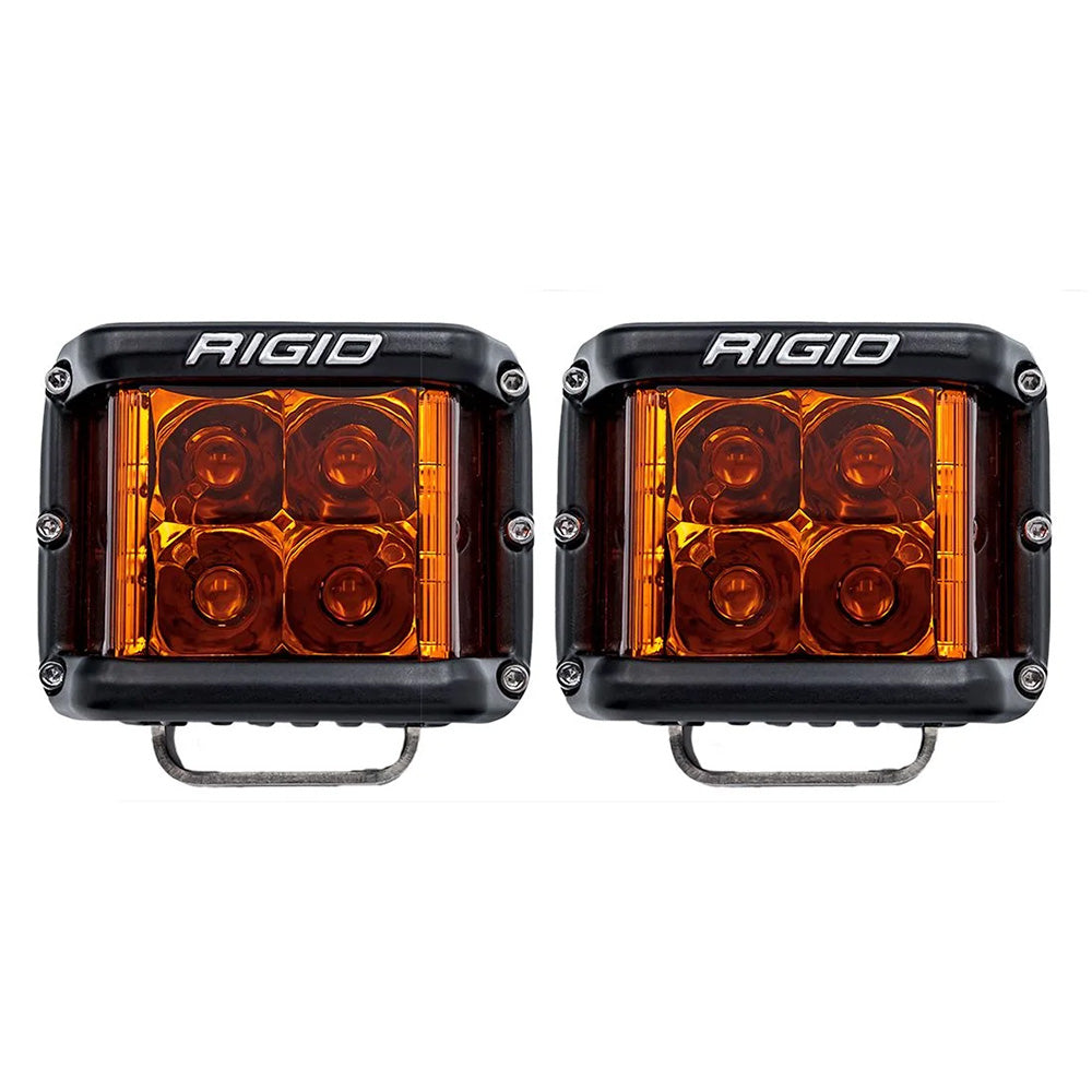 RIGID Industries D-SS Spot w/Amber Pro Lens - Pair - 262214