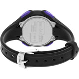 Timex Ironman Women's Essentials 30 - Black Case - Purple Button - TW5M55200