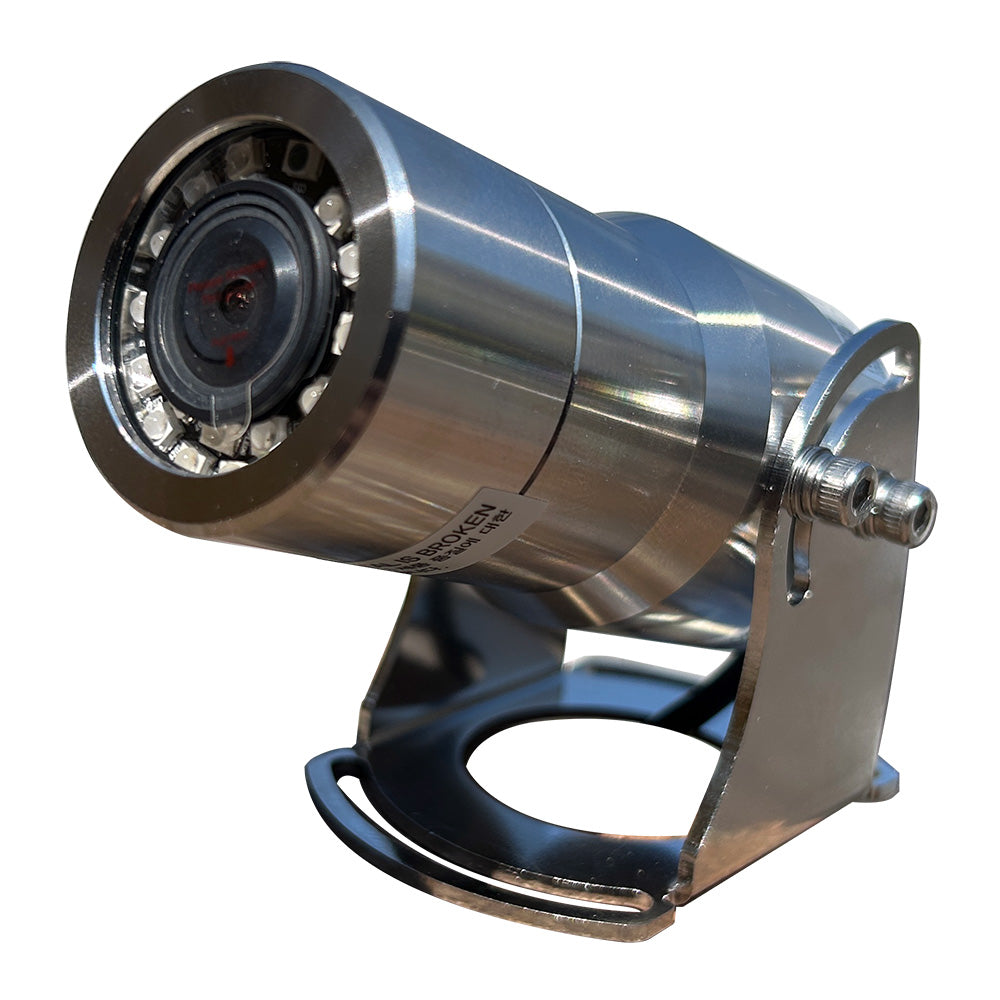 Iris 316 Stainless Steel Marine Camera  - TVL - Wide Angle - Reversible - Nitrogen Purged - Infrared - IRIS090