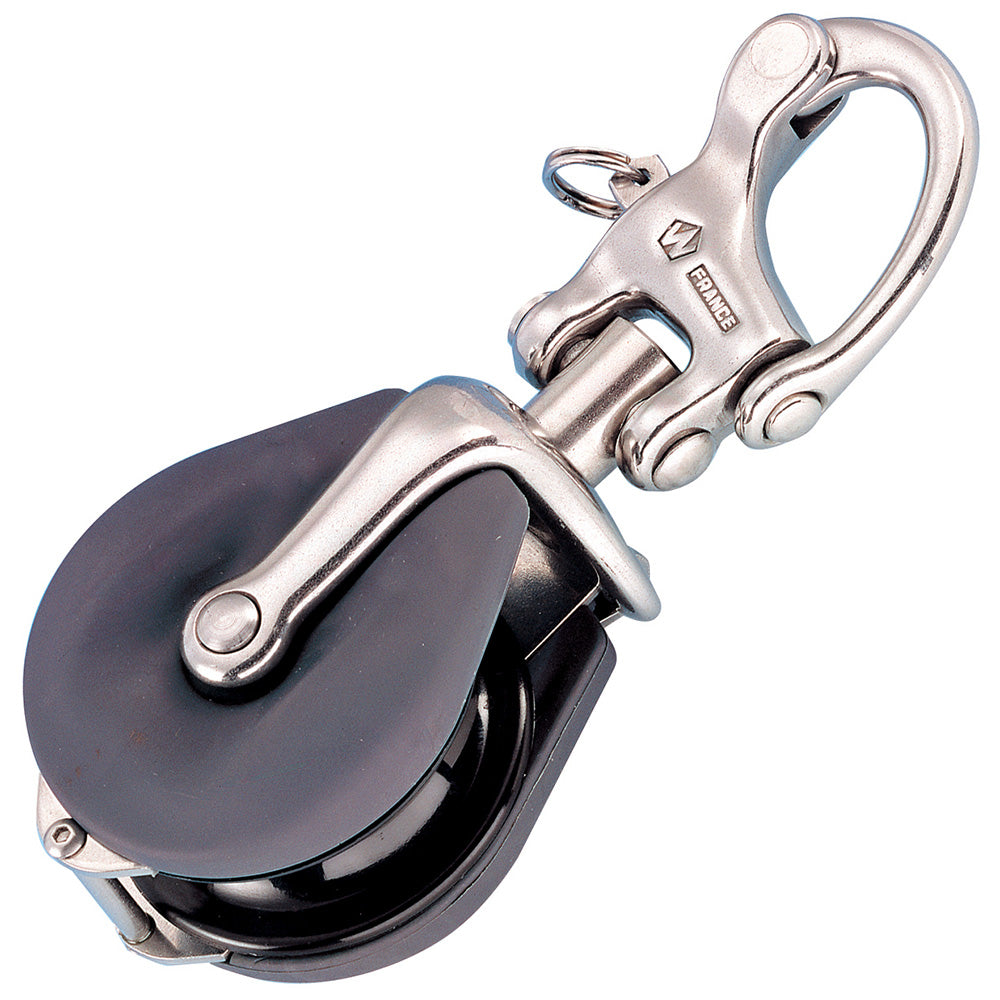 Wichard Snatch Block w/Snap Shackle - Max Rope Size 12mm (15/32") - 34500