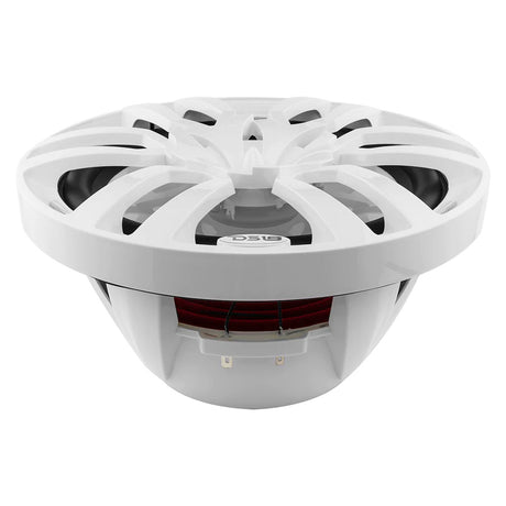 DS18 HYDRO 10" 2-Way Marine Speakers w/Bullet Tweeters & Integrated RGB LED Lights - White - NXL-10/WH