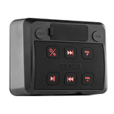 DS18 HYDRO Square Marine Waterproof Audio Receiver w/Aux Input, Bluetooth, USB & Universal Pod - ENSBTRC-SQ