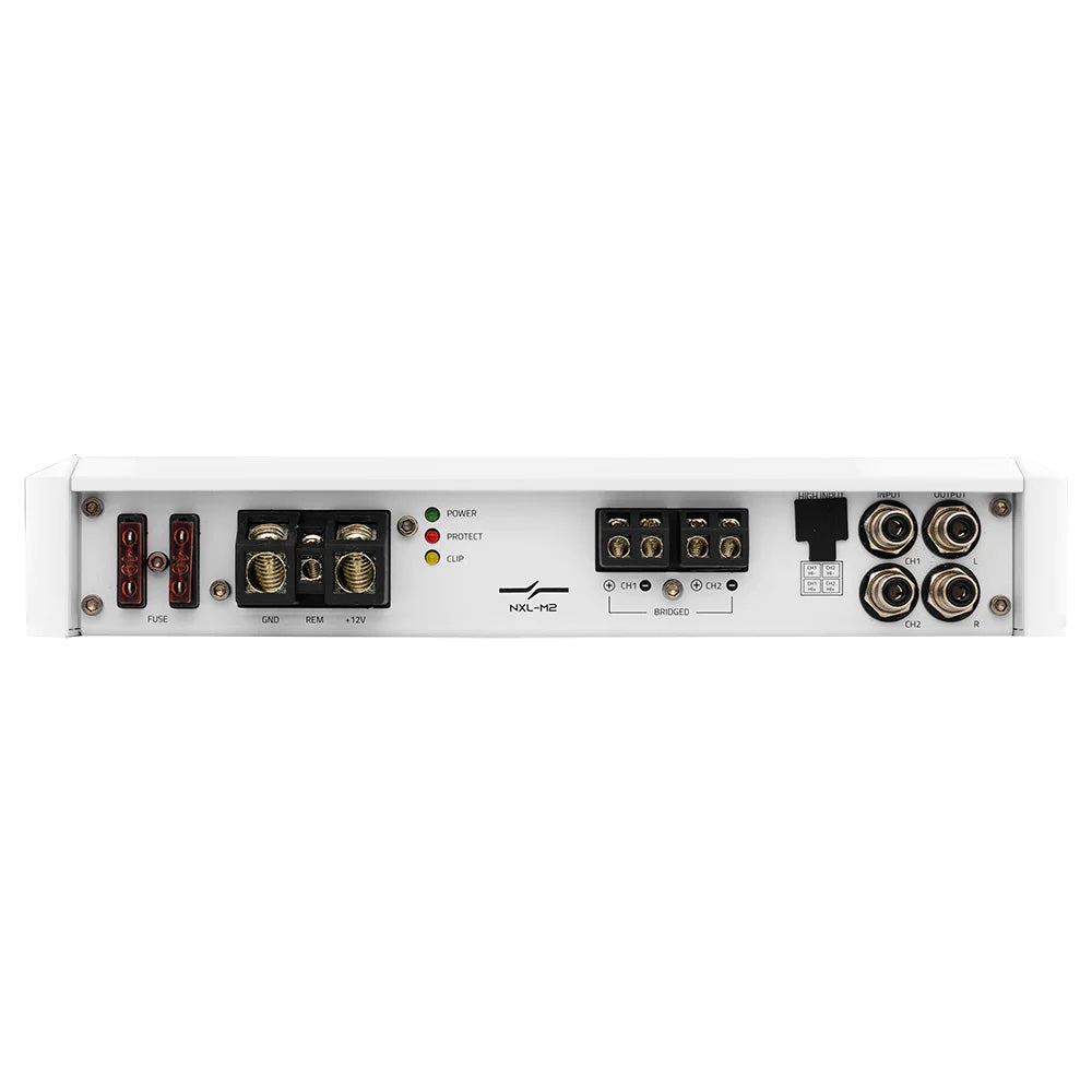 DS18 NXL-M2 Full Range 2 Channel IPX5 Marine Grade Amplifier - 250 x 2W @ 4-Ohm
