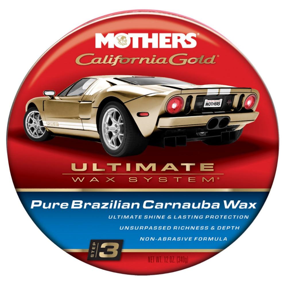 Mothers California Gold Pure Brazilian Carnauba Cleaner Wax - 5550