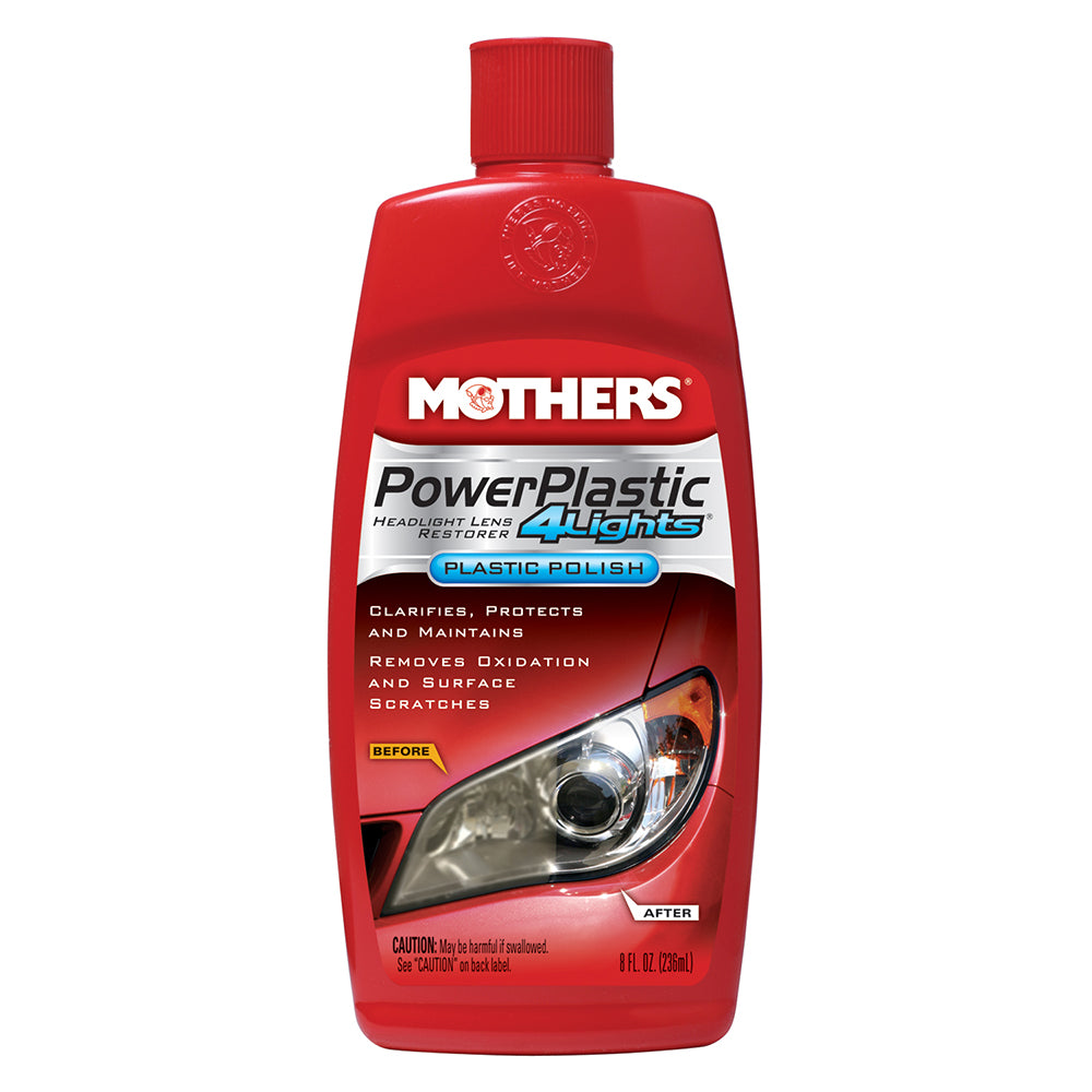 Mothers PowerPlastic 4Lights® Plastic Polish - 8oz - 8808