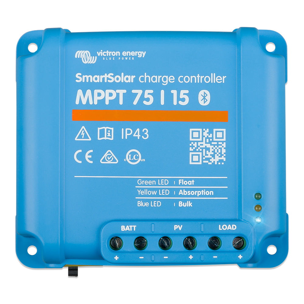 Victron SmartSolar MPPT Charge Controller - 75V - 15AMP - SCC075015060R