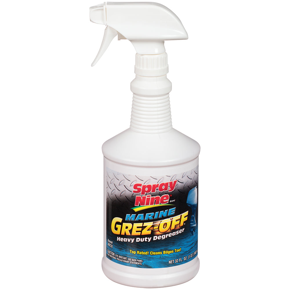Spray Nine Marine Grez-Off® Heavy Duty Degreaser - 32oz Round Bottle - 30232