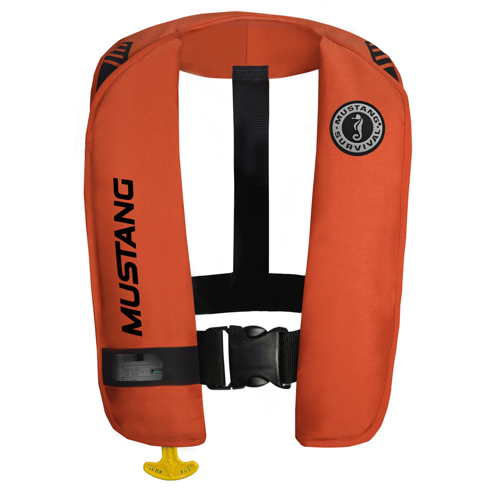 Mustang MIT 100 Inflatable Automatic PFD w/Reflective Tape - Orange - MD2016/T1