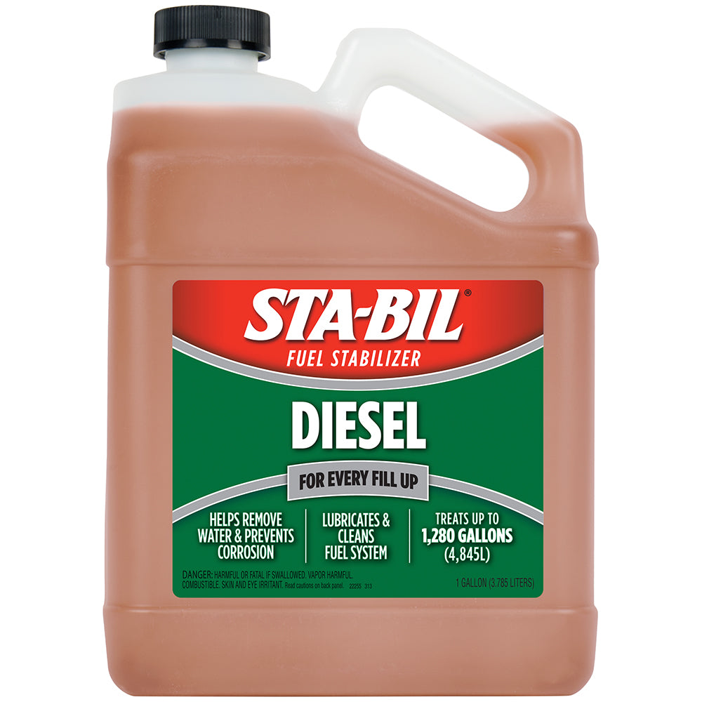 STA-BIL Diesel Formula Fuel Stabilizer & Performance Improver - 1 Gallon - 22255