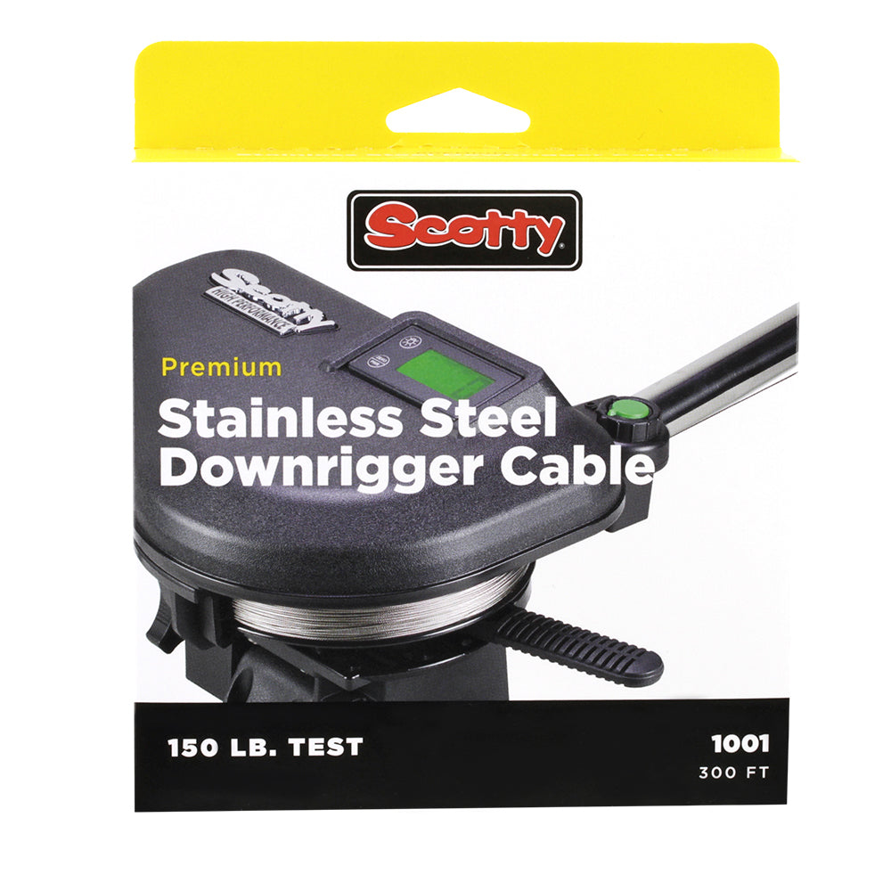 Scotty 200ft Premium Stainless Steel Replacement Cable - 1000K