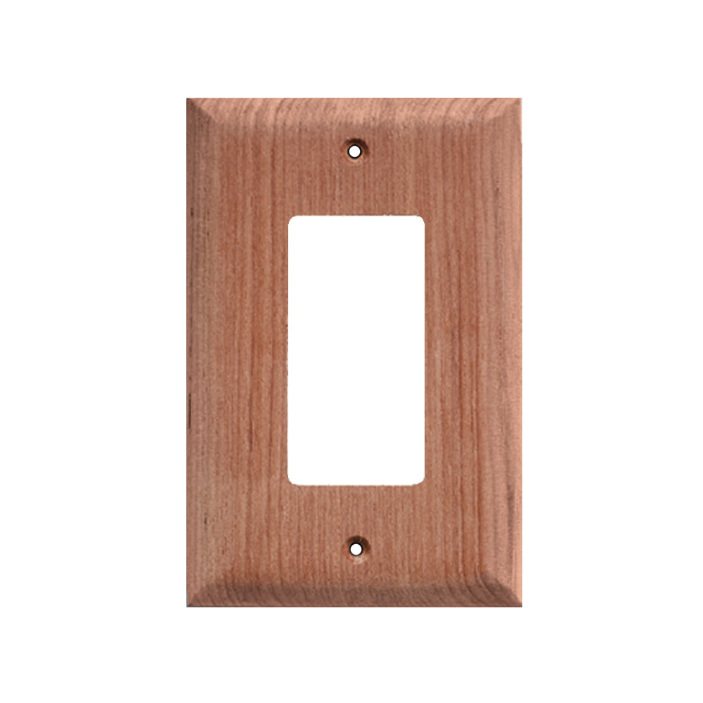 Whitecap Teak Ground Fault Outlet Cover/Receptacle Plate - 60171