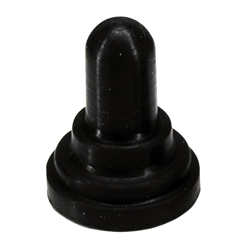 Paneltronics Toggle Switch Boot - 23/32" Round Nut - Black f/Toggle Switch - 048-002