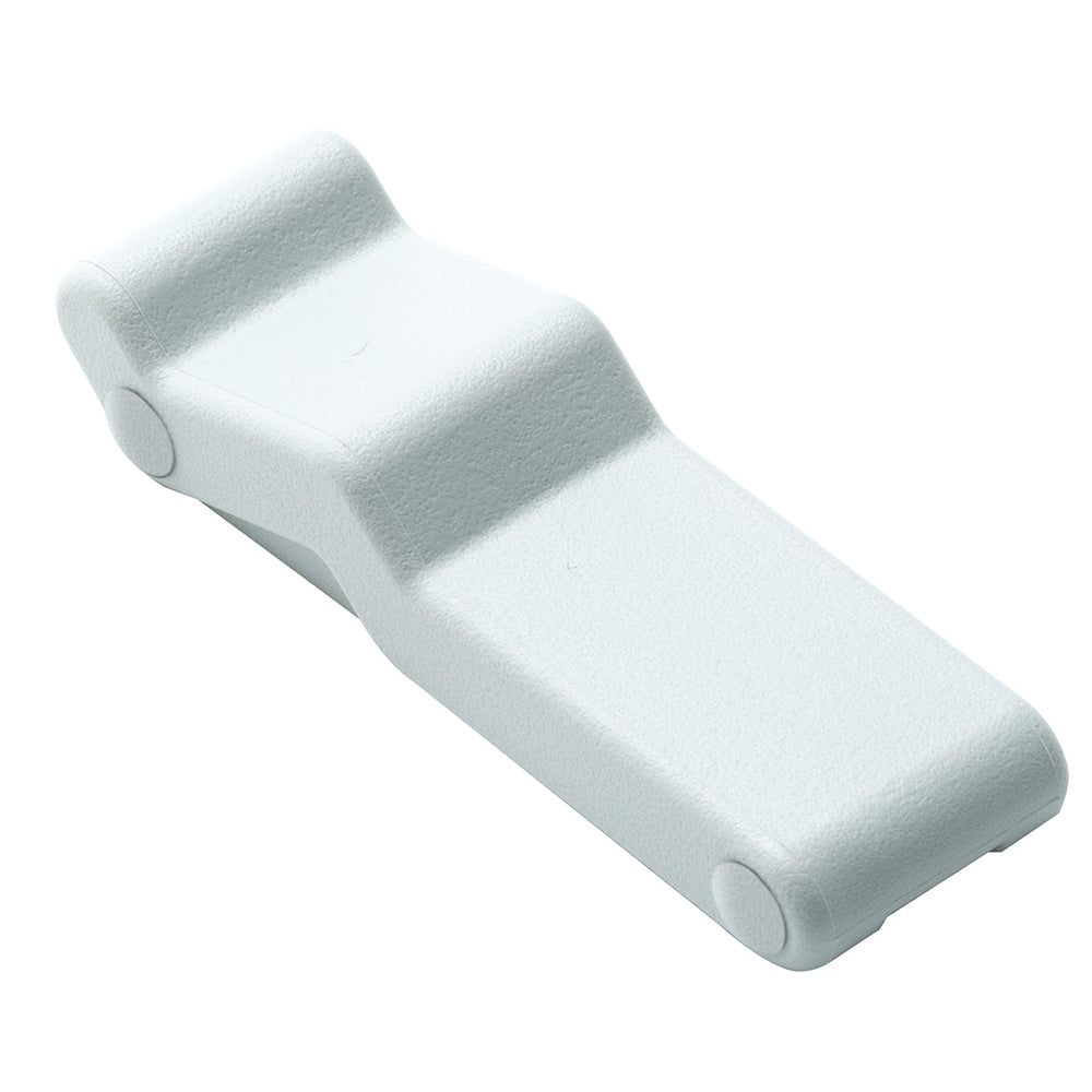 Southco Concealed Soft Draw Latch w/Keeper - White Rubber - C7-10-02