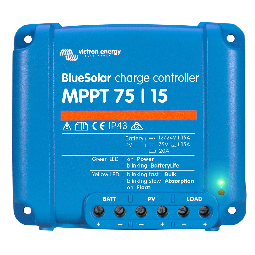 Victron BlueSolar MPPT Charge Controller - 75V - 15AMP - SCC010015050R