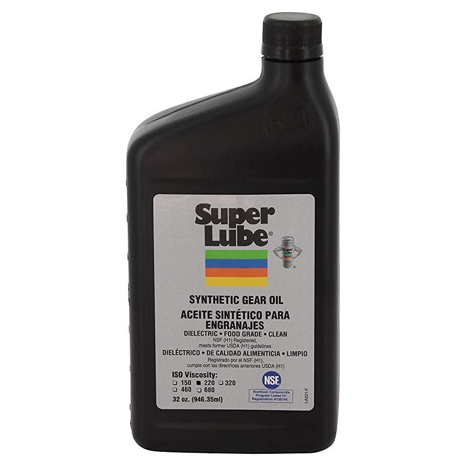 Super Lube Synthetic Gear Oil IOS 220 - 1qt - 54200