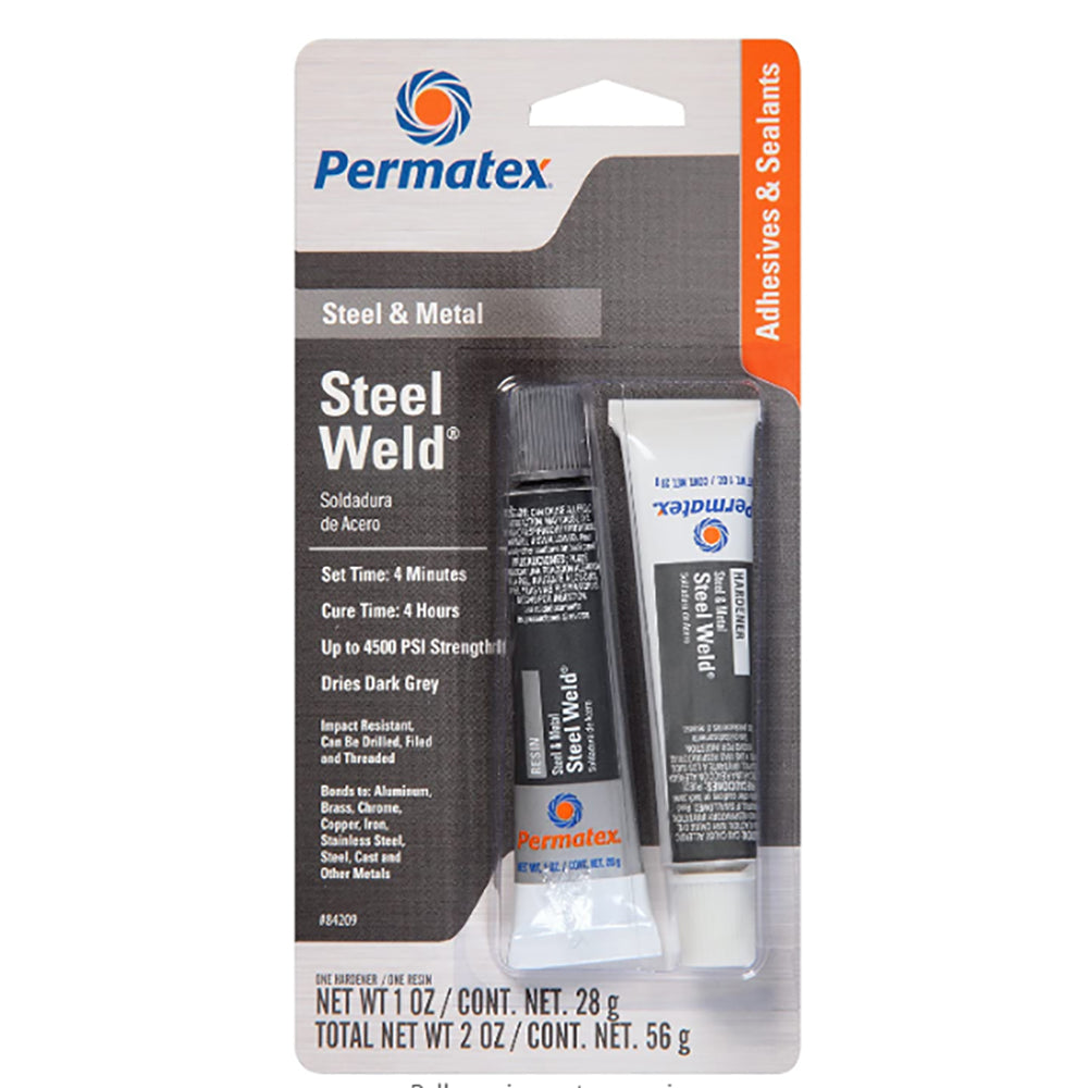 Permatex - Steel Weld™ Epoxy - GREY - 1oz - 84209