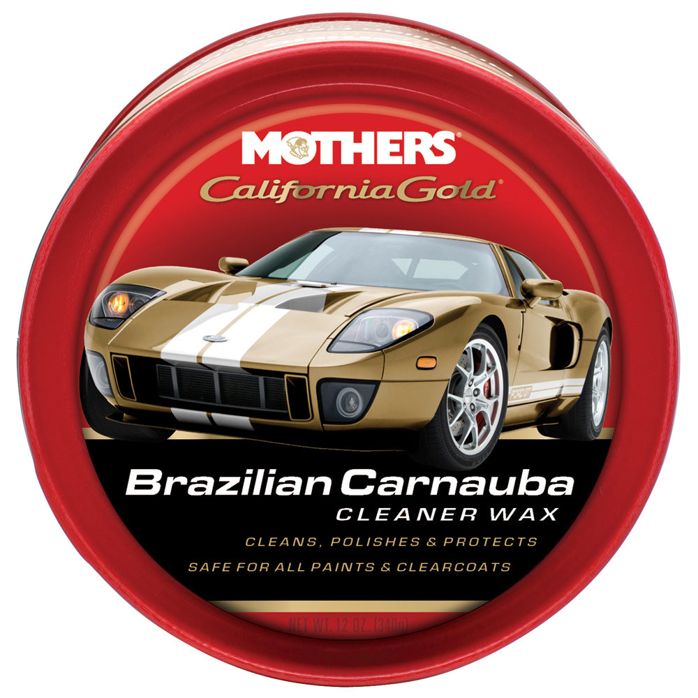 Mothers California Gold Brazilian Carnauba Cleaner Wax Paste - 12oz - 5500