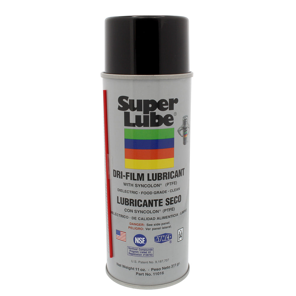 Super Lube Dri-Film Aerosol w/Syncolon® (PTFE) - 11oz - 11016