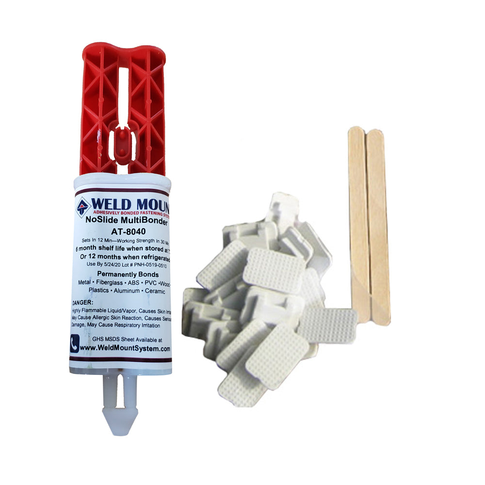 Weld Mount Retail Wire Tie Kit w/AT-8040 Adhesive - 1050