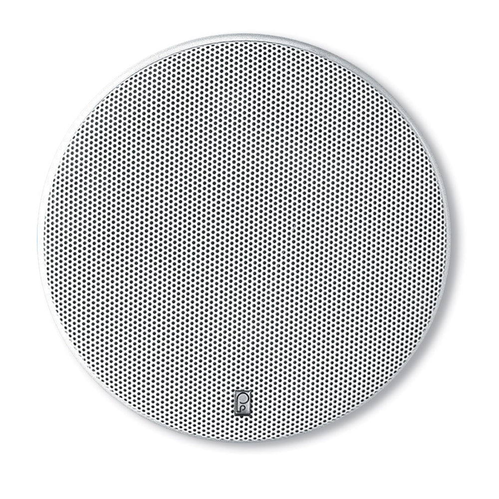 Poly-Planar 8" Platinum Round Marine Speaker - (Pair) White - MA6800