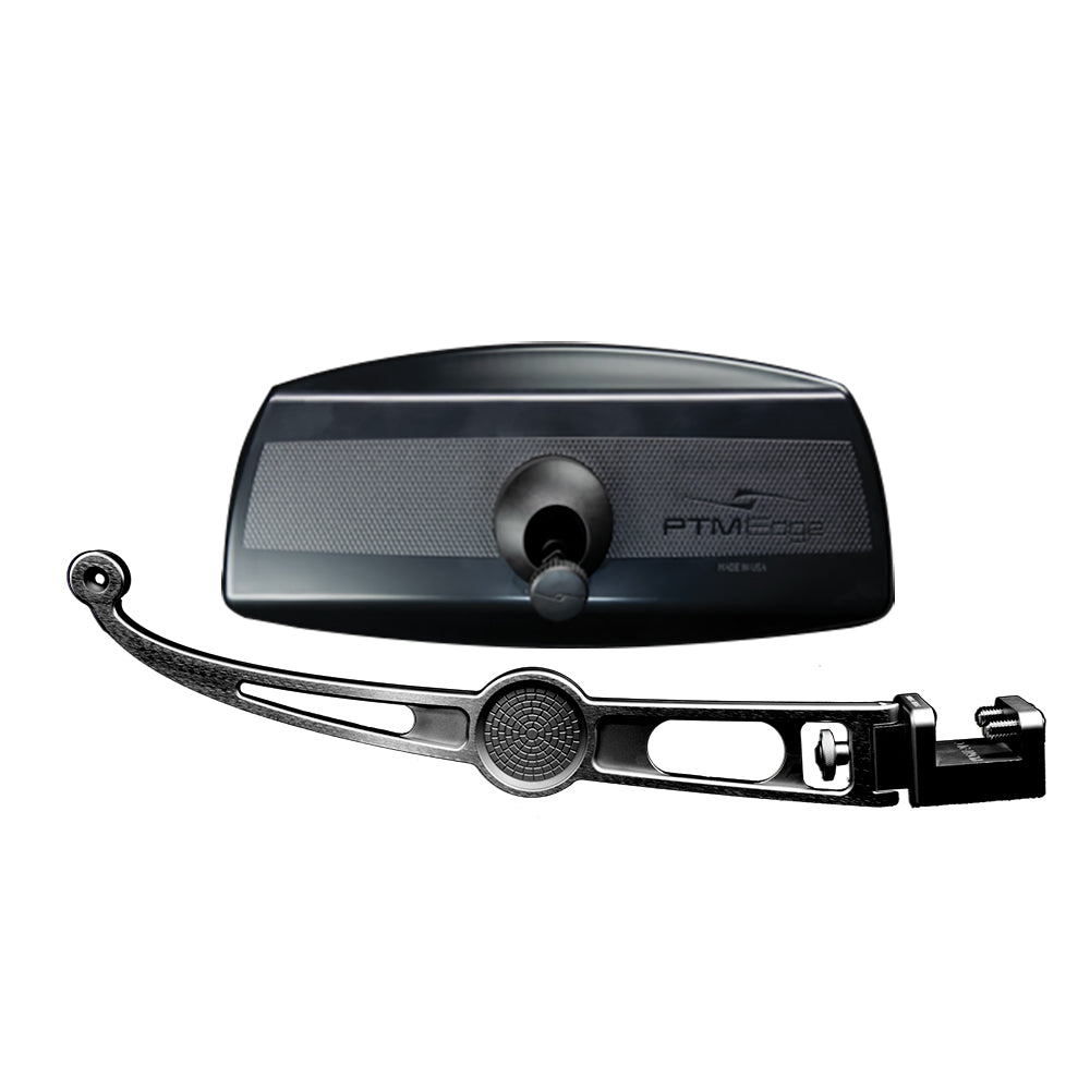 PTM Edge PXR-100 PRO Pontoon Mirror Package - Black - P12677-440 ANBK