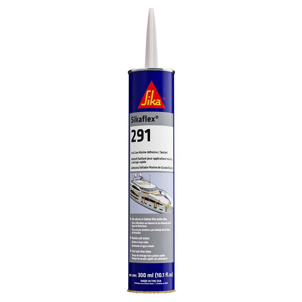 Sika Sikaflex® 291 Fast Cure Adhesive & Sealant 10.3oz(300ml) Cartridge - White - 90919