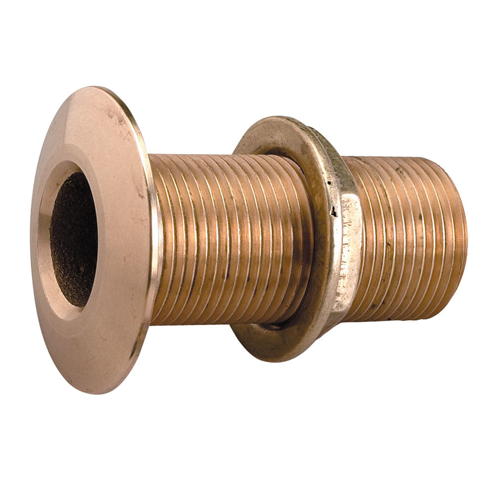 Perko 3/4" Thru-Hull Fitting w/Pipe Thread Bronze MADE IN THE USA - 0322DP5PLB