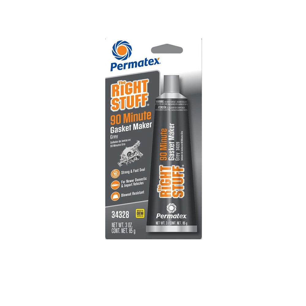 Permatex The Right Stuff® Grey Instant 90 Minute Gasket Maker - 3oz - 34328