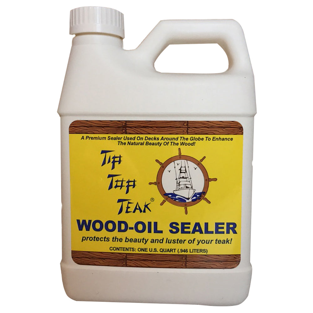 Tip Top Teak Wood Oil Sealer - Quart - TS 1001