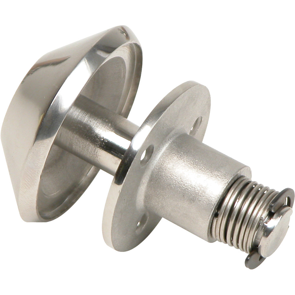 Whitecap Spring Loaded Cleat - 316 Stainless Steel - 6970C