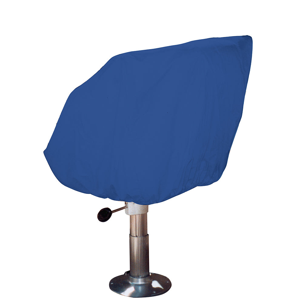 Taylor Made Helm/Bucket/Fixed Back Boat Seat Cover - Rip/Stop Polyester Navy - 80230