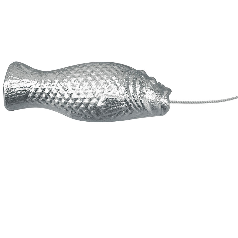 Tecnoseal Grouper Suspended Anode w/Cable & Clamp - Zinc - 00630FISH