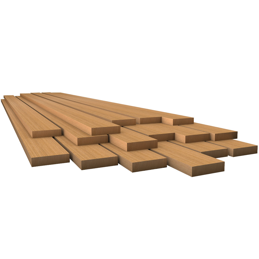 Whitecap Teak Lumber - 1/2" x 1-3/4" x 30" - 60811