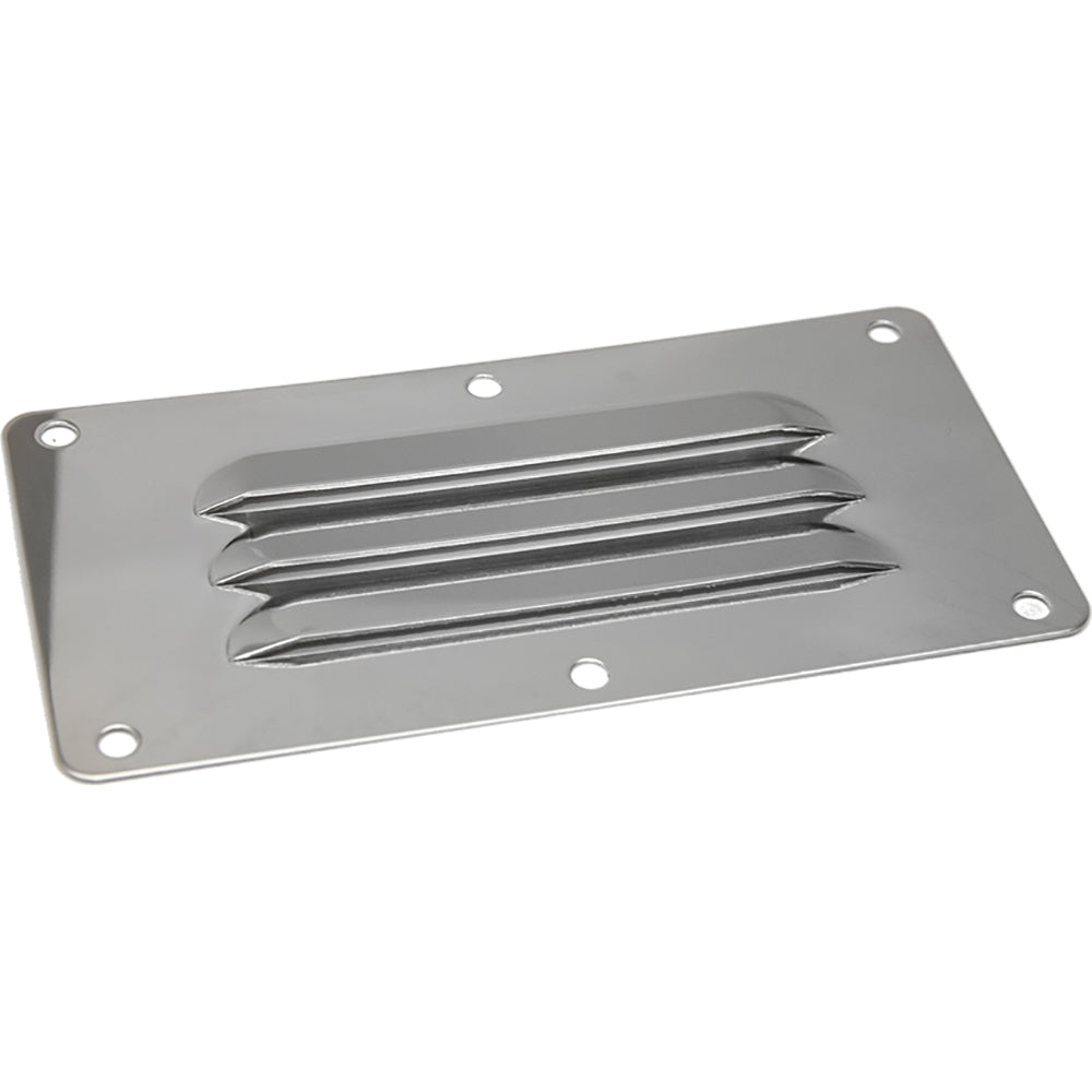 Sea-Dog Stainless Steel Louvered Vent - 5" x 4-5/8" - 331390-1
