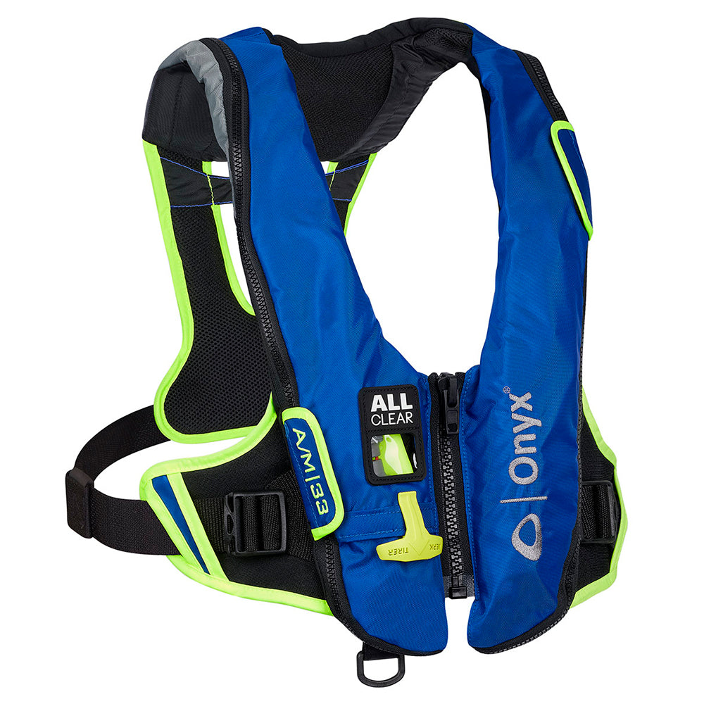 Onyx Impulse A/M-24 All Clear Auto/Manual Inflatable Life Jacket - Blue - 132800-500-004-21