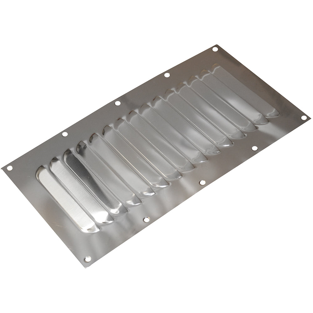 Sea-Dog Stainless Steel Louvered Vent - 5" x 9" - 331410-1