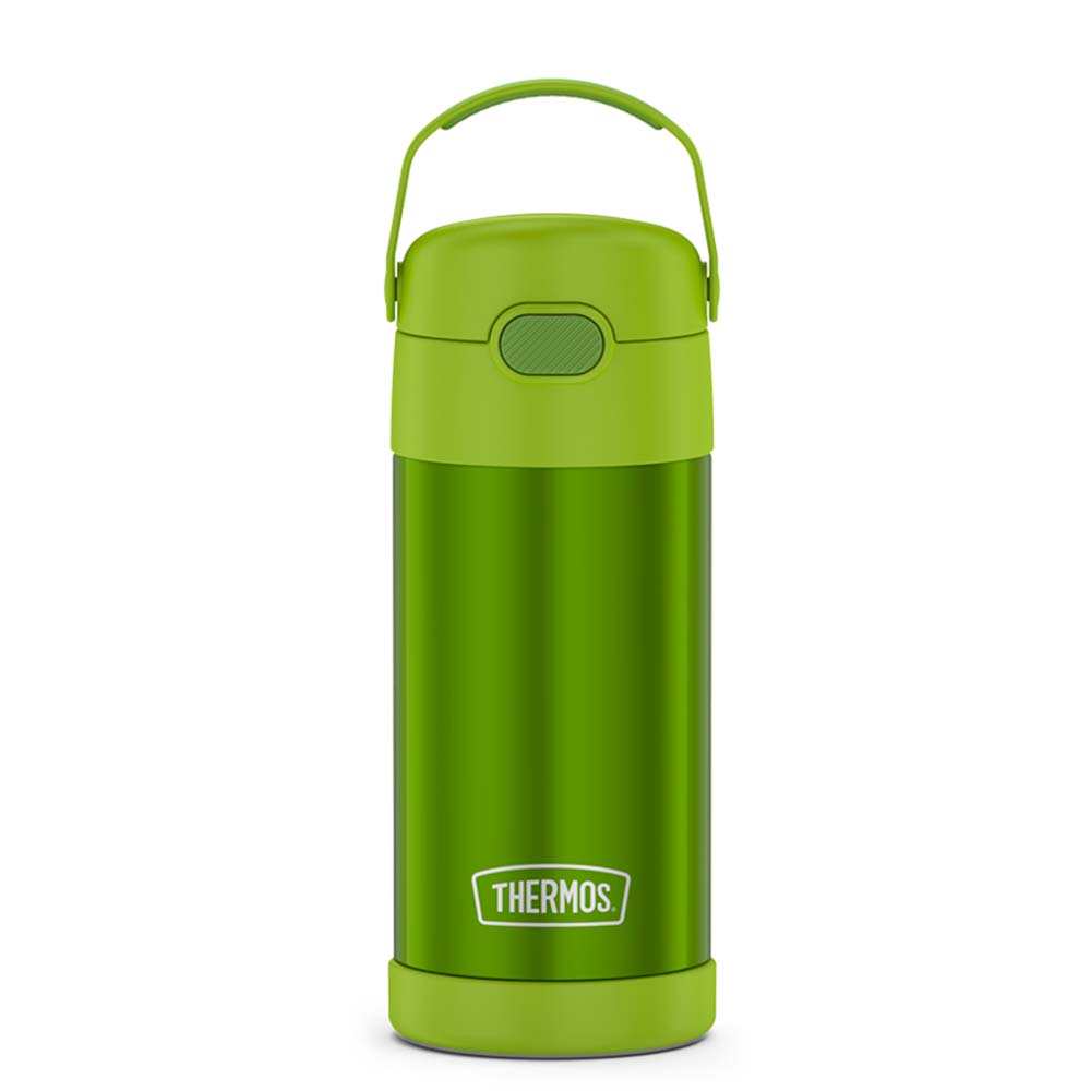 Thermos FUNtainer® Stainless Steel Insulated Straw Bottle - 12oz - Lime - F4100LM6