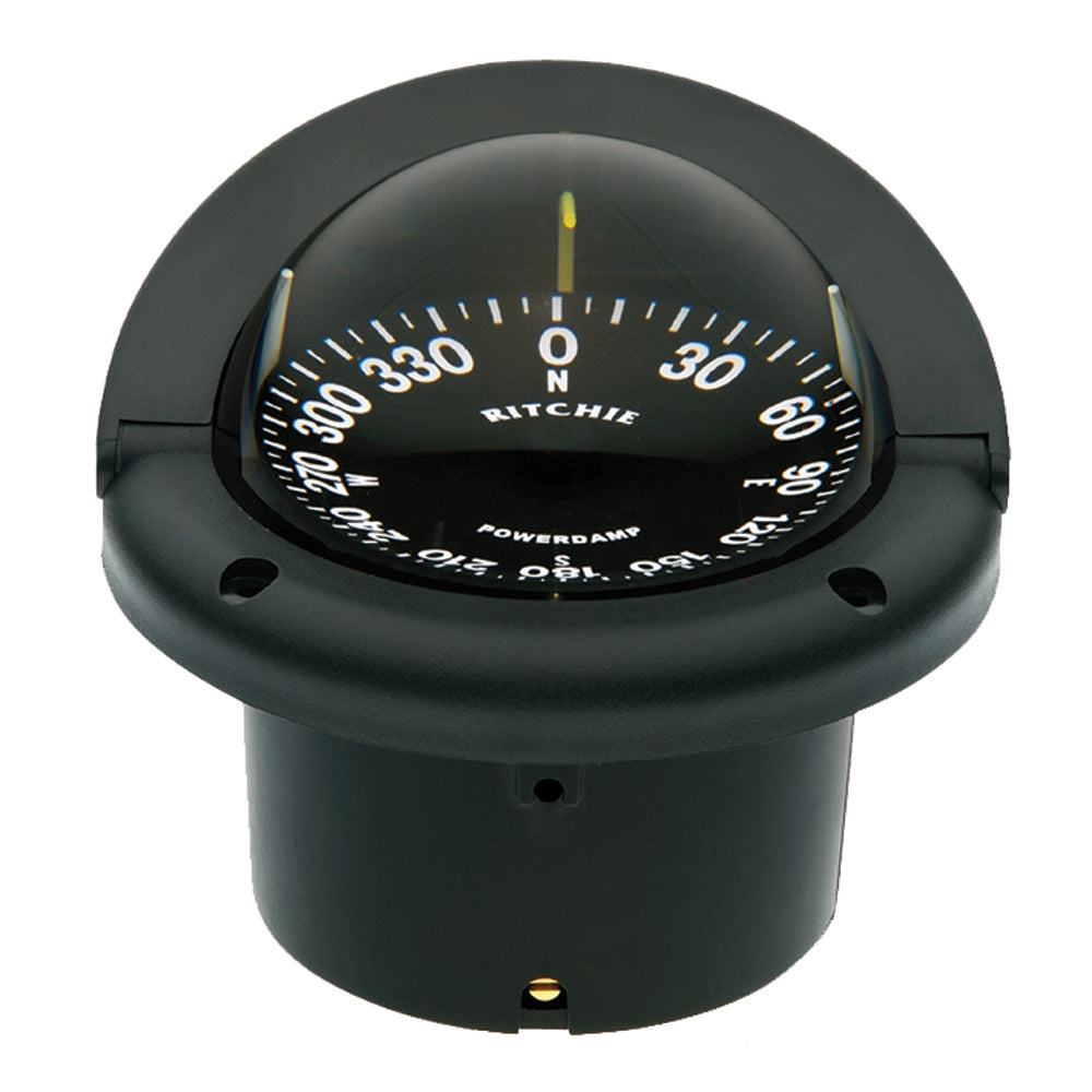 Ritchie HF-742 Helmsman Compass - Flush Mount - Black