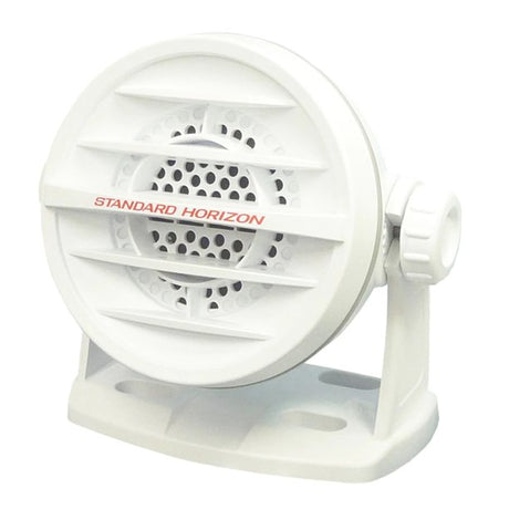 Standard Horizon 10W Amplified External Speaker - White - MLS-410PA-W