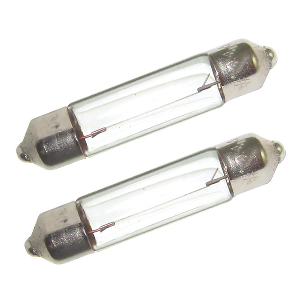 Perko Double Ended Festoon Bulbs - 12V, 10W, .74A - Pair - 0070DP0CLR