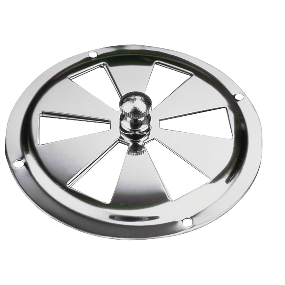 Sea-Dog Stainless Steel Butterfly Vent - Center Knob - 4" - 331440-1