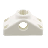 Scotty Combination Side / Deck Mount - White - 241-WH