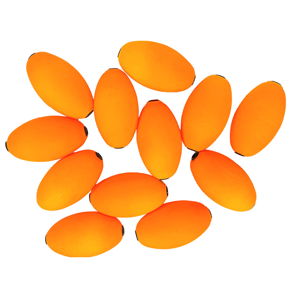 Tigress Oval Kite Floats - Orange *12-Pack - 88961-3