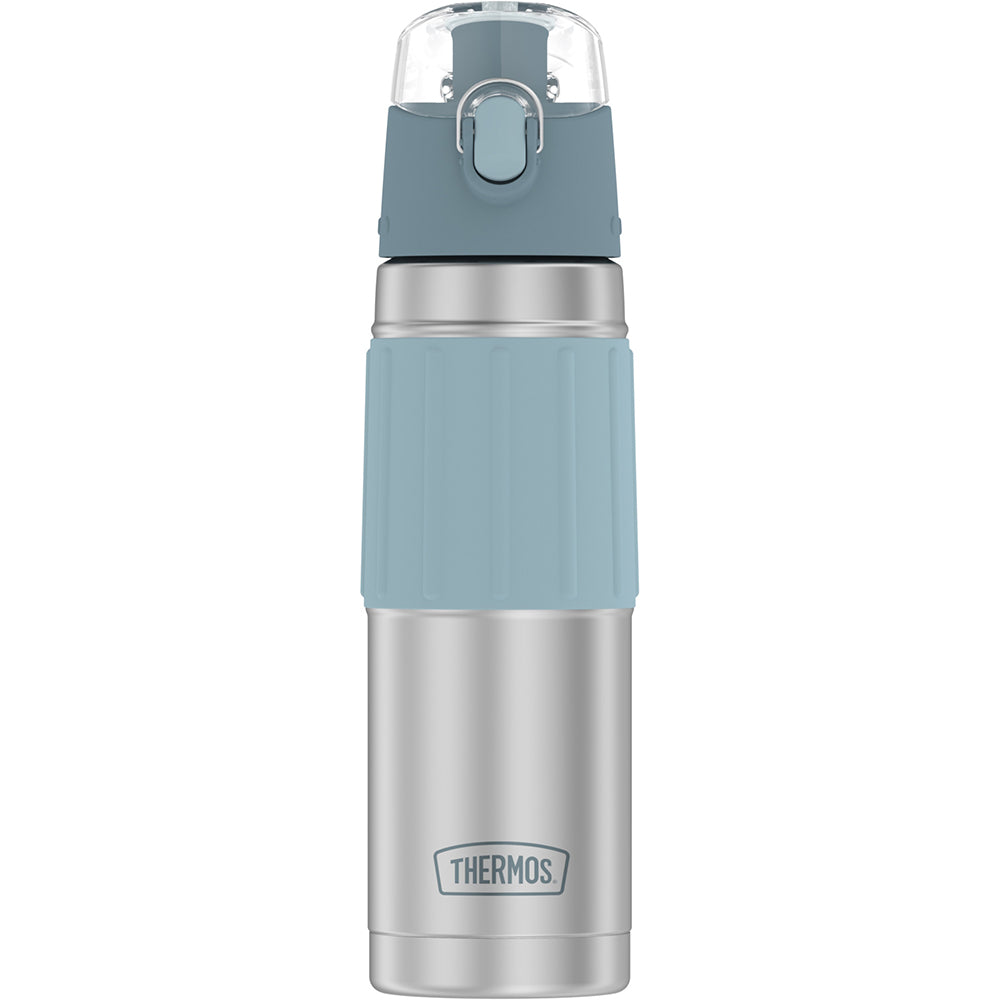 Thermos Vacuum Insulated 18oz Hydration Bottle - Stainless Steel w/Grey Grip - 2465SSG6
